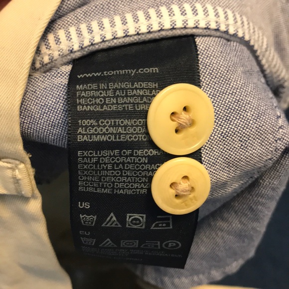 Men’s Tommy Hilfiger khaki classic fit shorts - Picture 7 of 7